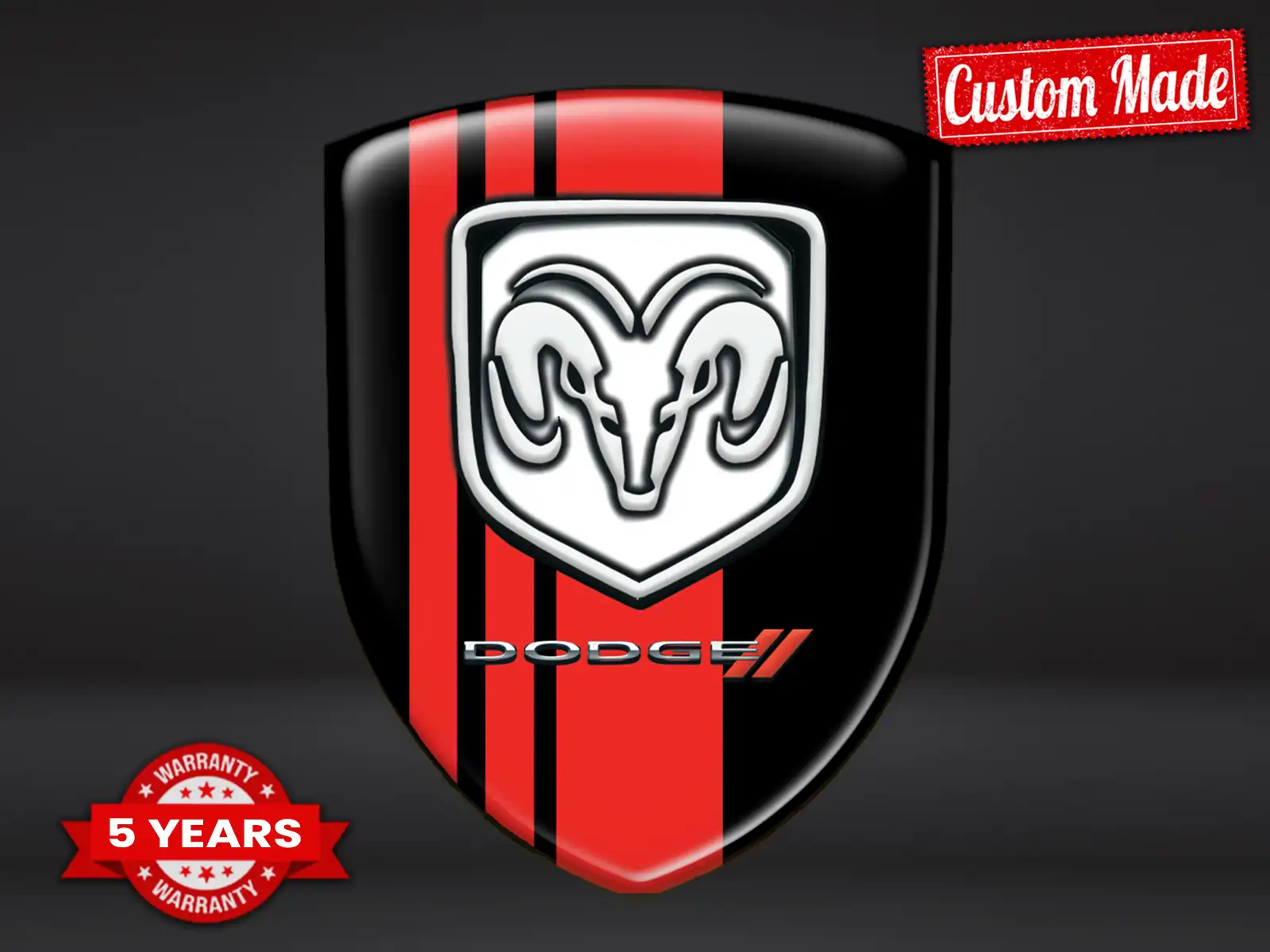 Dodge Étiquettes Affaires Résistantes Limité Qualité